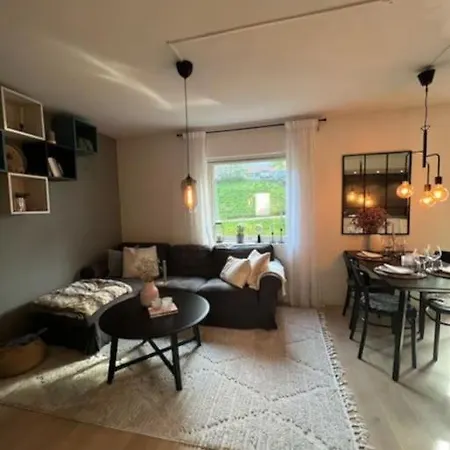 Dinbnb I 2 Balconies I Newly Renovated I Urban Location شقة برغن